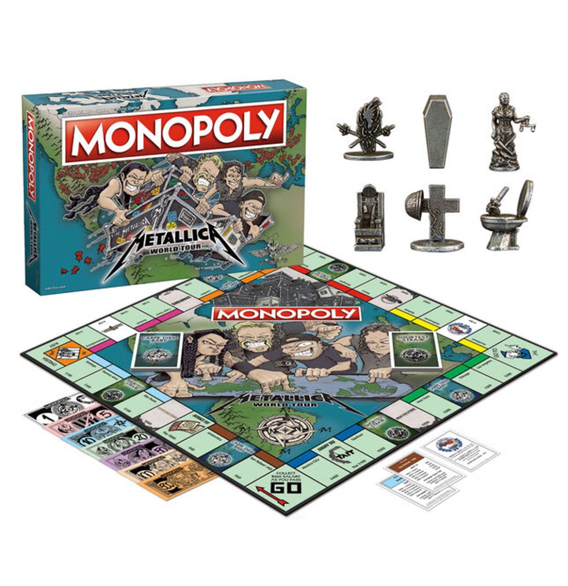 Metallica World Tour Monopoly