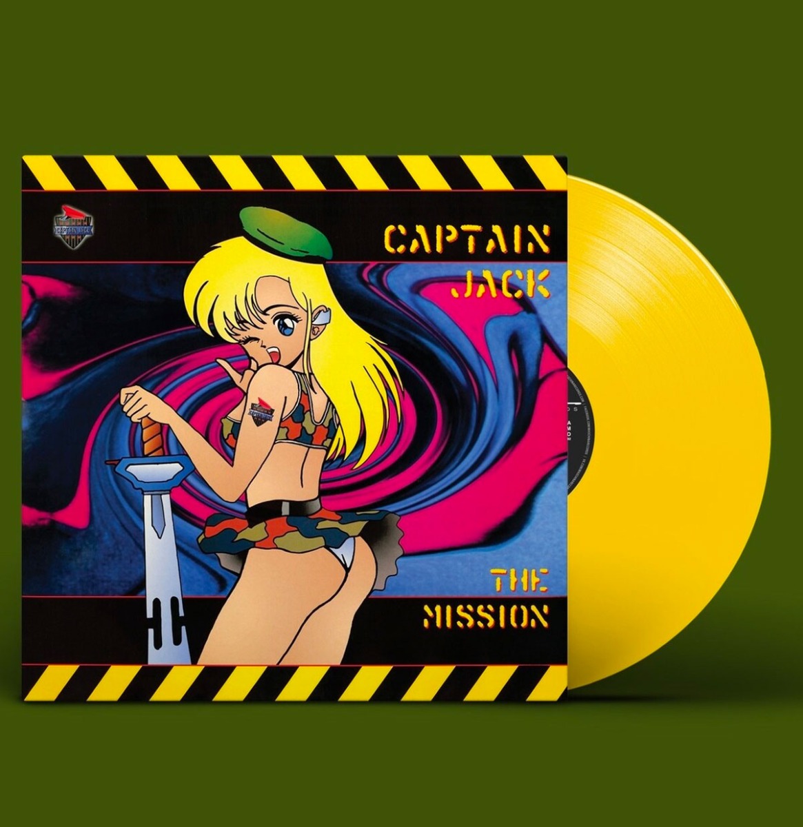 Captain Jack - The Mission LP (Geel Vinyl) ZEER GELIMITEERD