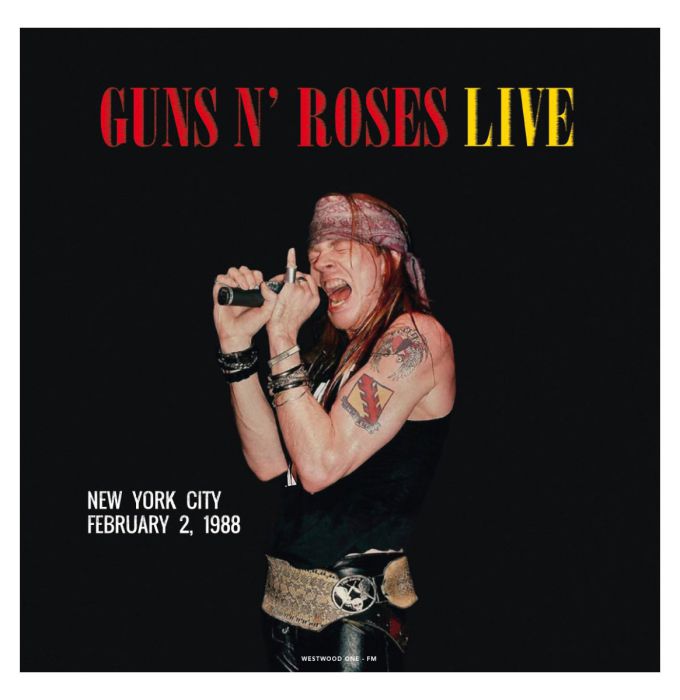 Guns N' Roses – Live In New York City February 2 , 1988 ( Coloured vinyl )  LP