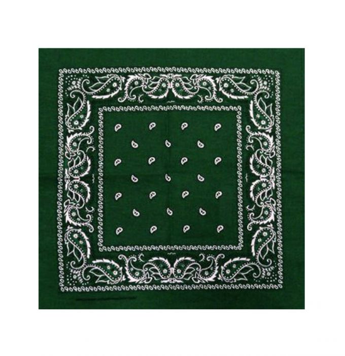 Bandana Forest Green - FiftiesStore.com