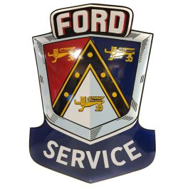 Ford Service Enamel Sign - 64 x 46 cm - FiftiesStore.com