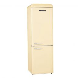 Retro Refrigerator SL315 No Frost Matt Cream - FiftiesStore.com