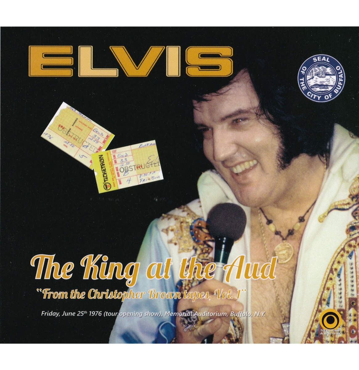 Elvis Presley - The King at the Aud - "From the Christopher Brown Tape, Volume 1" CD