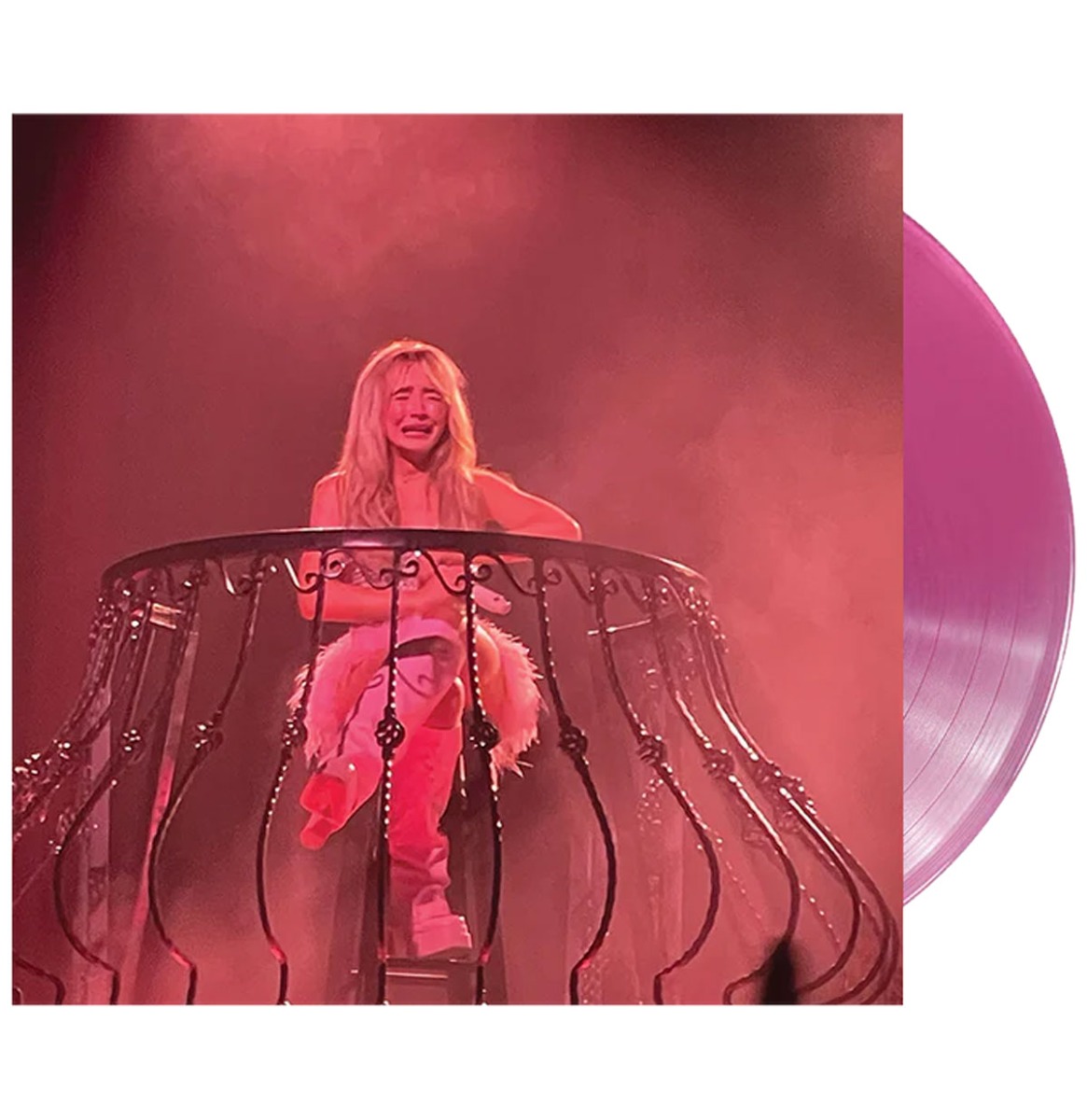 Single: Sabrina Carpenter - Feather (Roze Glitter Vinyl) (Gelimiteerd)