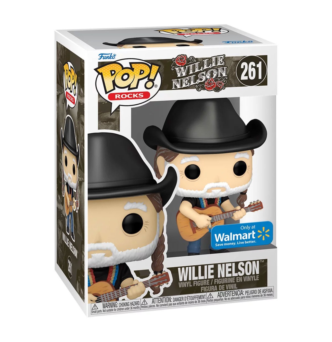 Funko Pop! Rocks: Willie Nelson Met Cowboyhoed - Walmart Exclusief