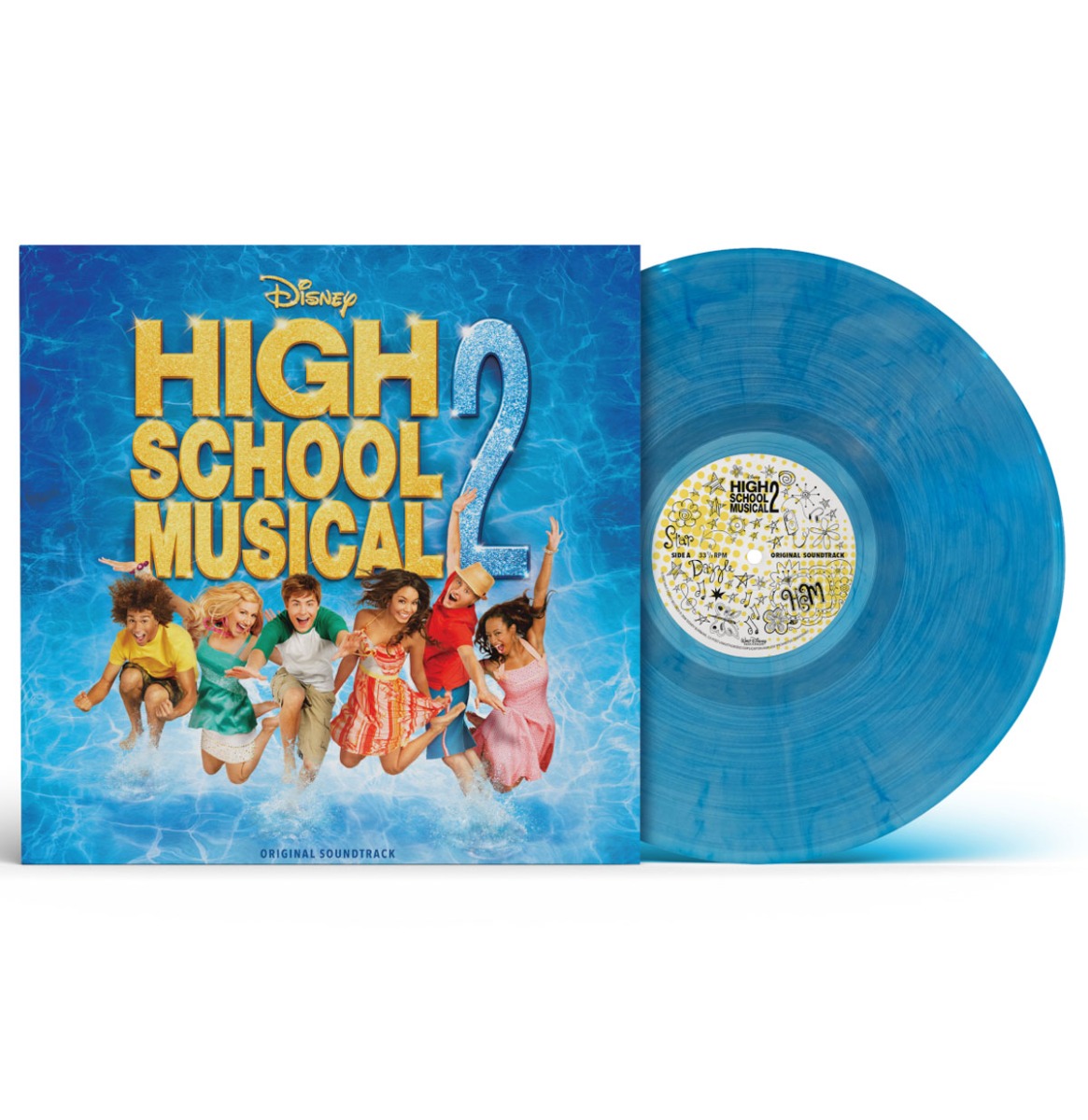 Soundtrack - High School Musical 2 (Lucht Blauw Vinyl) (Gelimiteerd) LP