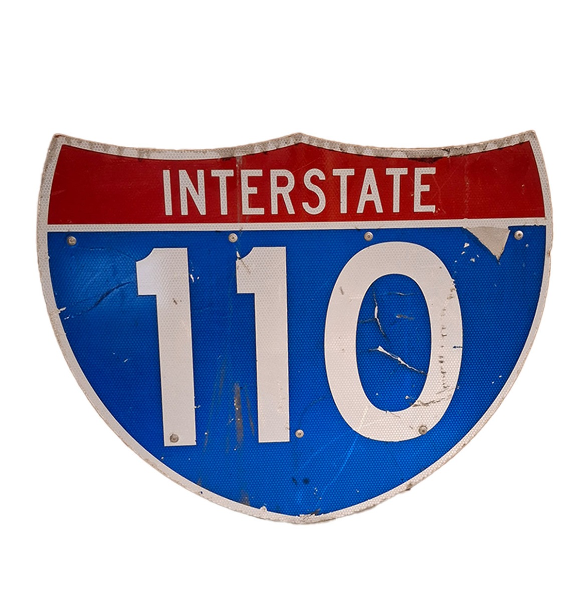 Interstate 110 Amerikaans Verkeersbord - 76 x 61cm - Origineel