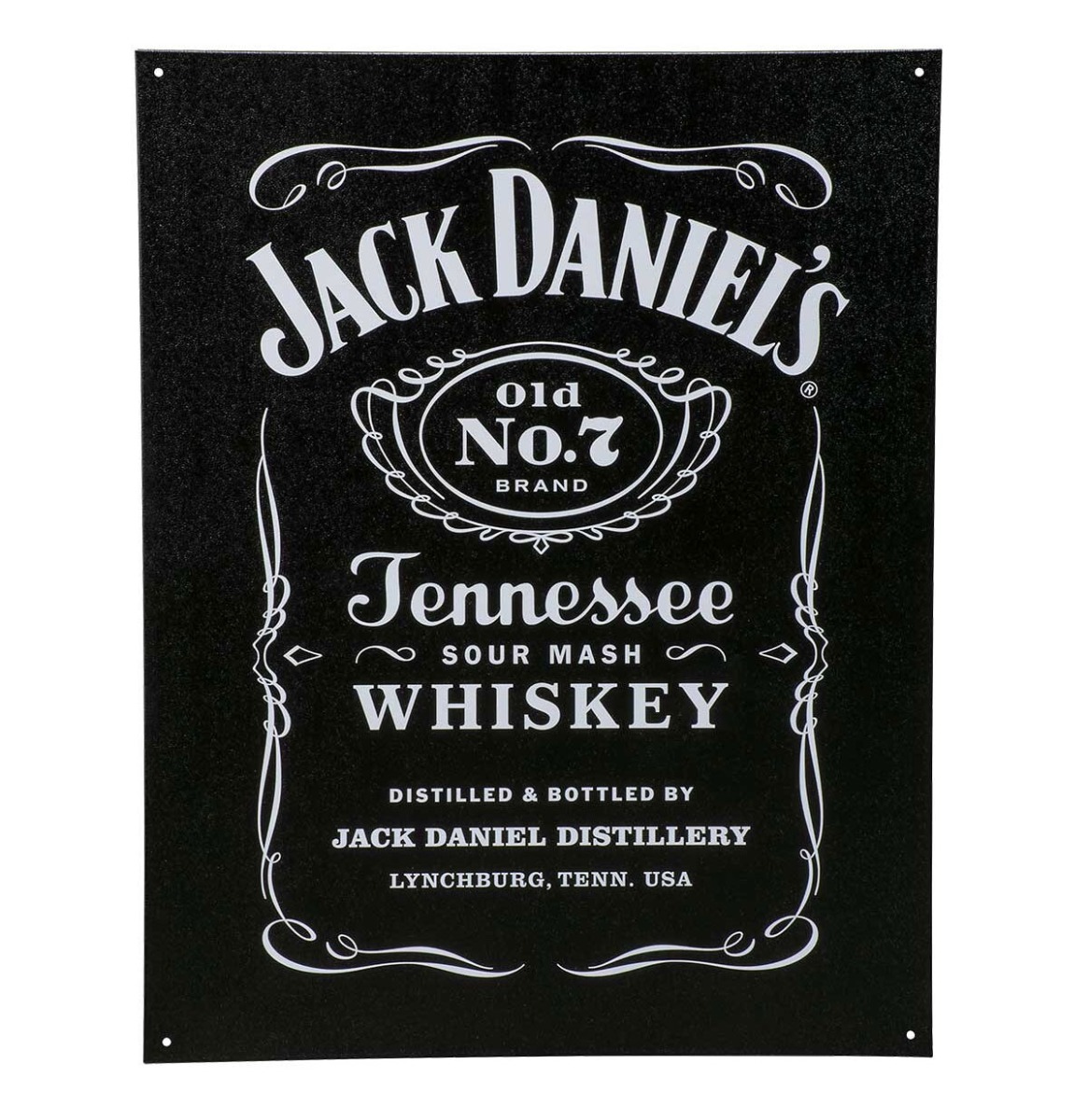 Jack Daniel&apos;s Label Tin Sign