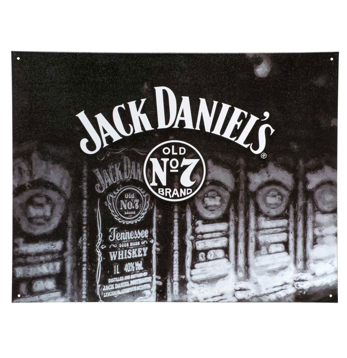 Jack Daniel&apos;s Bottles Tin Sign