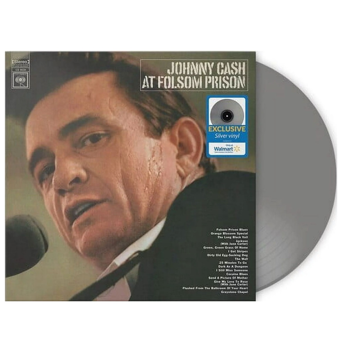 Johnny Cash - At Folsom Prison (Zilver Vinyl) (Walmart Exclusief) LP