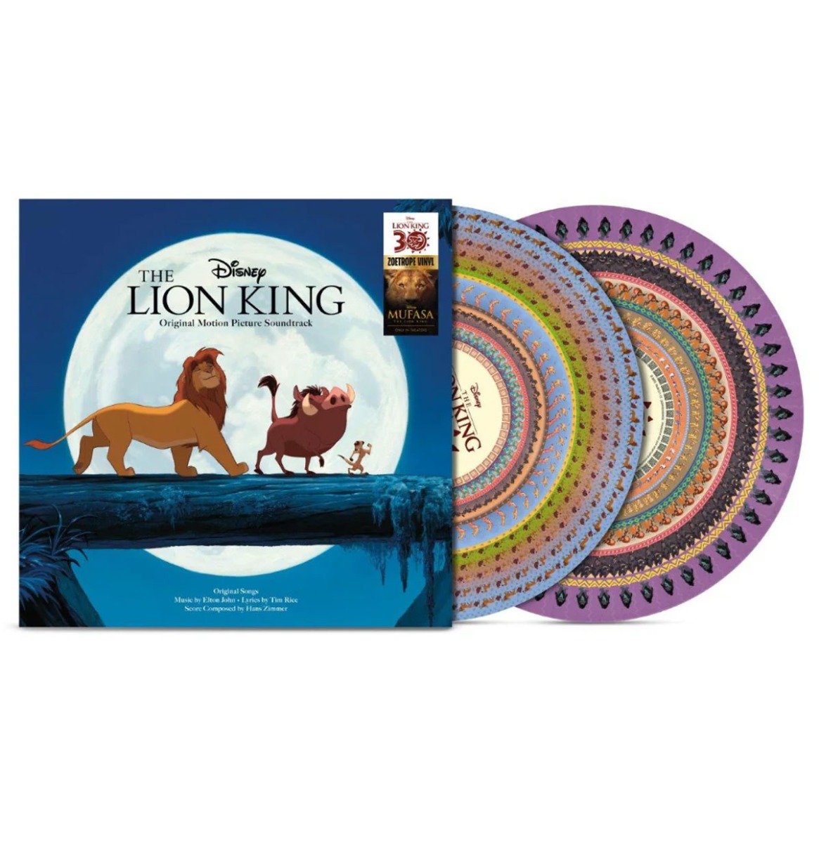 The Lion King Original Motion Picture Soundtrack (Zoetrope Vinyl) LP