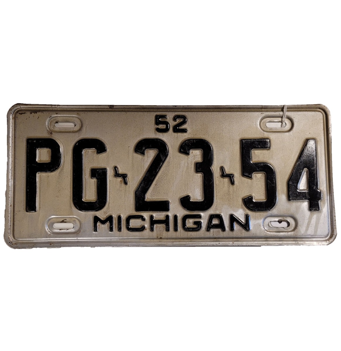 Michigan - 1952 Originele Kentekenplaat