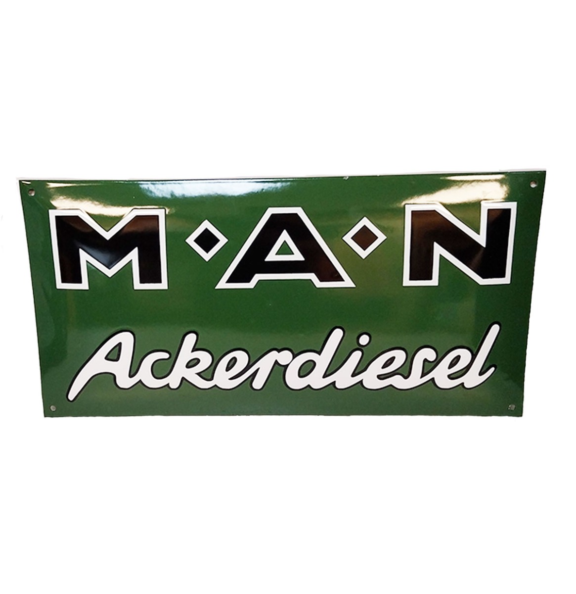 MAN Ackerdiesel Emaille Bord - 51 x 25cm