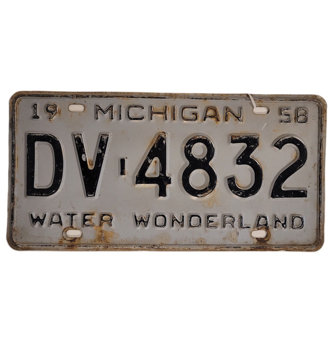 Michigan - 1958 Originele kentekenplaat