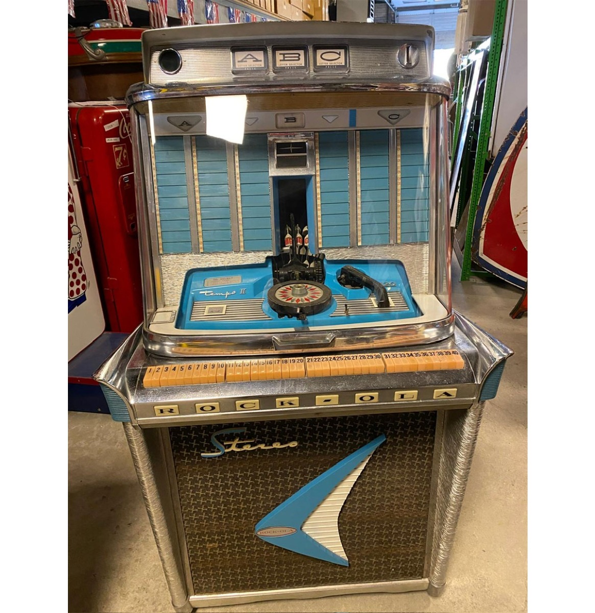 Rock-Ola Model 1478 Tempo 2 Jukebox - 1960 - 120 Selecties - Origineel