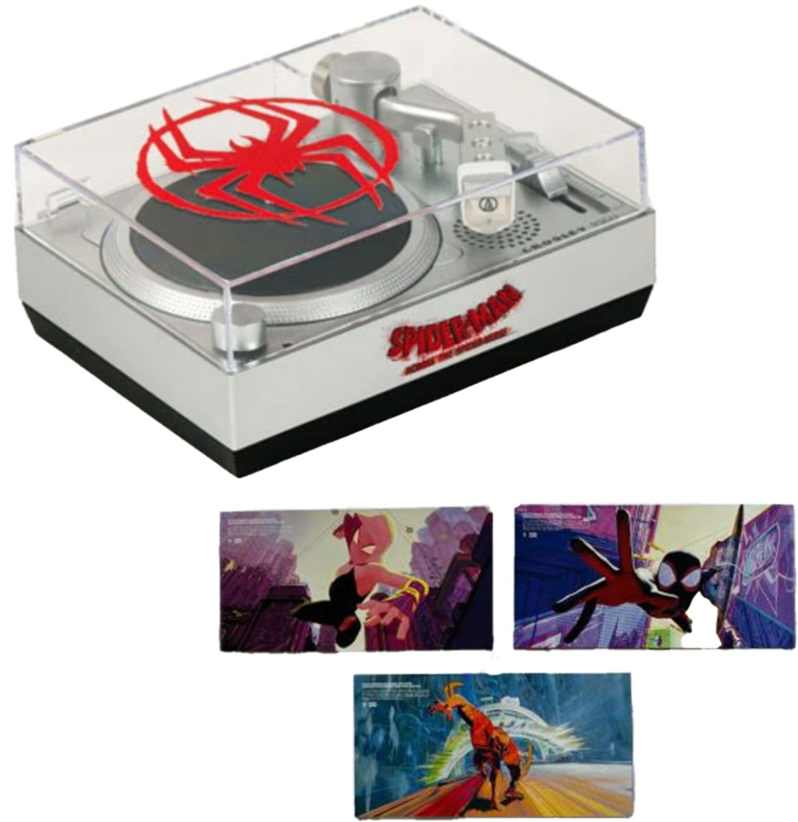 Crosley Spider-Man: Across The Spider-Verse Soundtrack Limited Edition RSD3 Mini Platenspeler