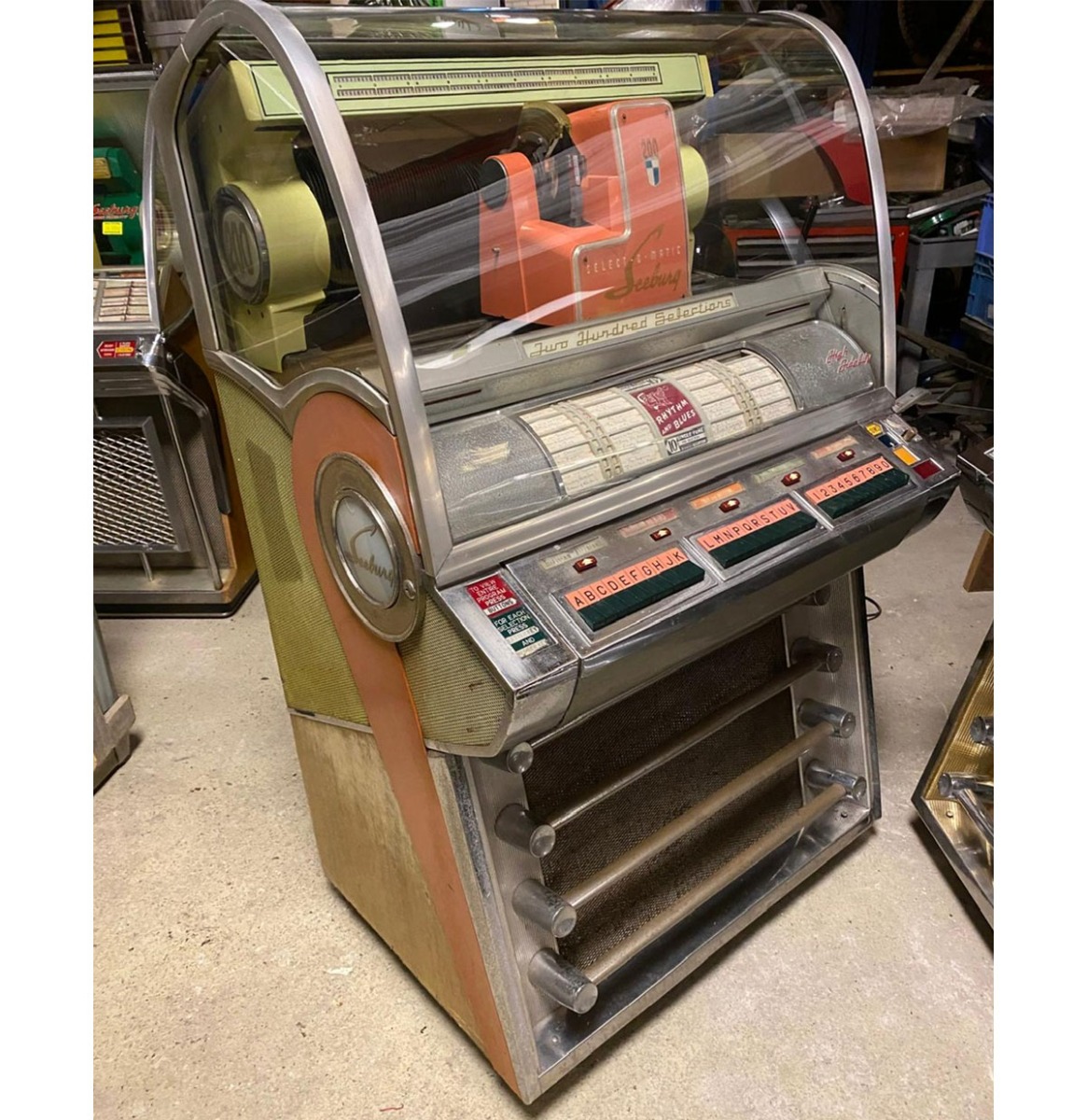 Seeburg VL200 Jukebox - 200 Select - 1956 - Origineel