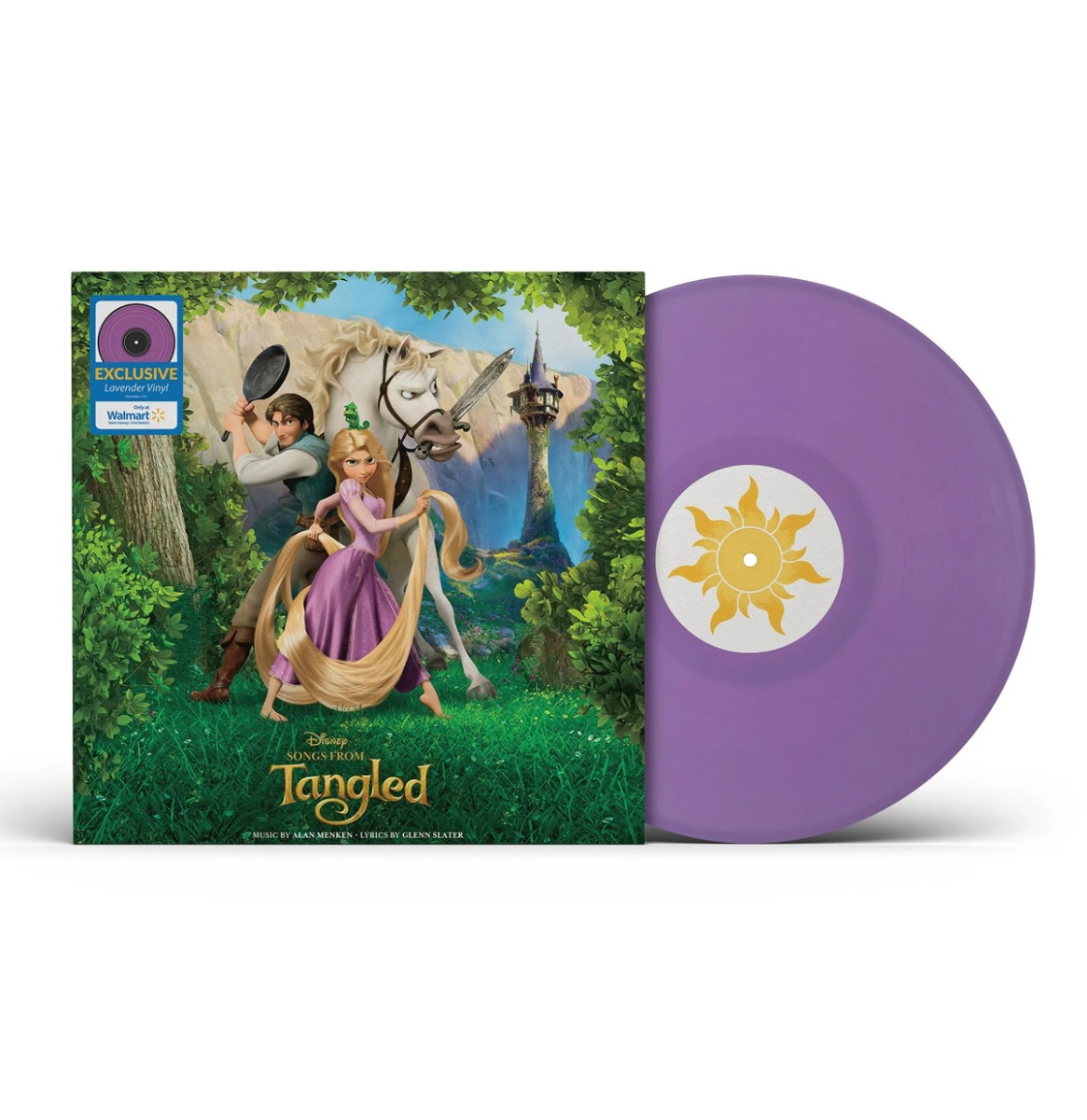 Soundtrack - Disney Songs From Tangled (Lavendel Vinyl) (Walmart Exclusief) LP