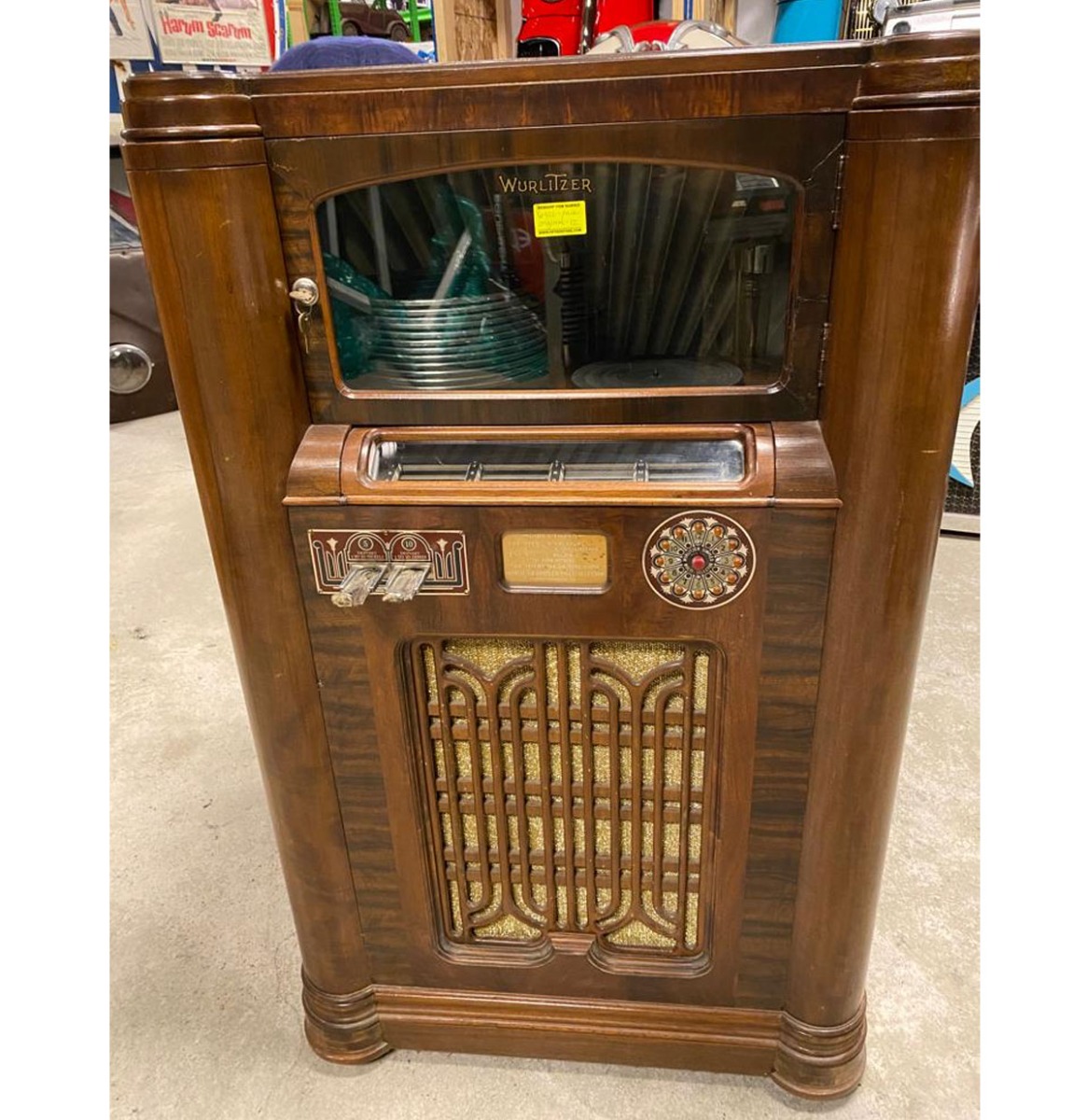 Wurlitzer 412 Jukebox 1936 - Origineel