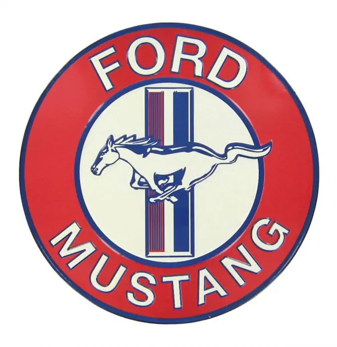 Open Road Brands Ford Mustang Oversized Thermometer Decorative